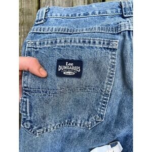 Vintage Lee Dungarees Carpenter Jeans Relaxed Fit Y2K Workwear USA 90s 2000s